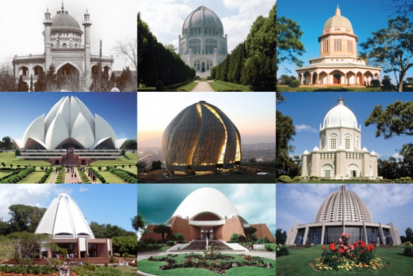 A most már minden kontinensen található bahá’í templomok © Bahá’í Nemzetközi Hírszolgálat news.bahai.org