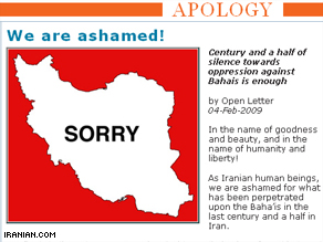 Iráni értelmiségiek „Szégyenkezünk” (We are Ashamed) című bocsánatkérő nyílt levele a CNN-ben is megjelent